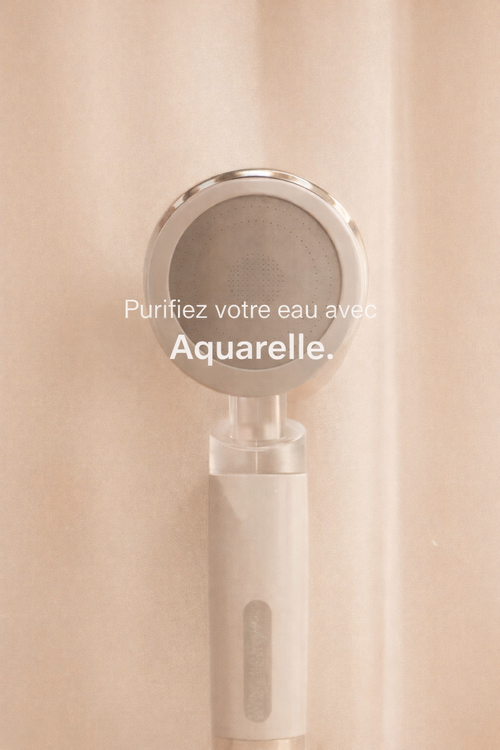 Pommeau de douche filtrant - Aquarelle
